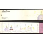 PETIT PRINCE: MAPJE MET 6 POSTZEGELS