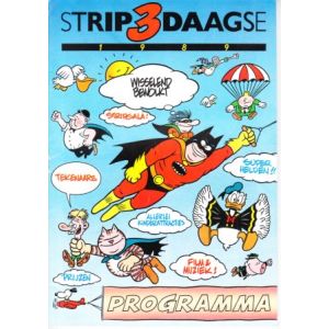 STRIP 3 DAAGSE: 1989: PROGRAMMABOEKJE