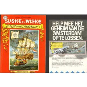 SUSKE EN WISKE: 202: ANGST OP DE AMSTERDAM (1985)
