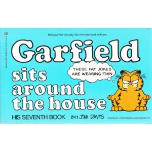 GARFIELD, OBLONG: USA: SITS AROUND THE HOUSE