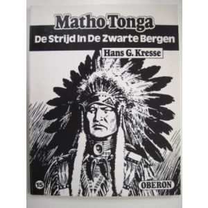 OBERON ZWART WIT REEKS: 15: MATHO TONGA DE STRIJD IN DE ZWARTE BERGEN