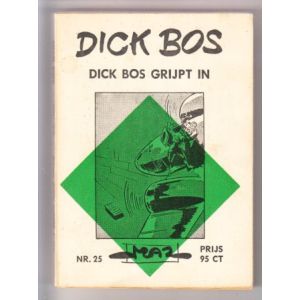 DICK BOS: MAZ BEELDBIBLIOTHEEK: 25: DICK BOS GRIJPT IN