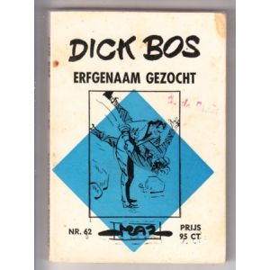 DICK BOS: MAZ BEELDBIBLIOTHEEK: 62: ERFGENAAM GEZOCHT