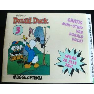 DONALD DUCK: RECLAME: MUGGEZIFTERIJ