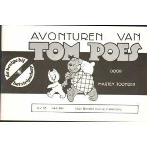 TOM POES: MV 32: HEER BOMMEL SLUIT DE VOORUITGANG
