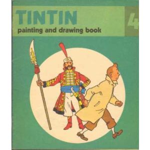 KUIFJE: TINTIN PAINTING AND DRAWING BOOK 04