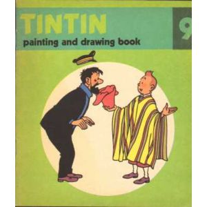 KUIFJE: TINTIN PAINTING AND DRAWING BOOK 09