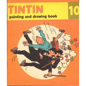 KUIFJE: TINTIN PAINTING AND DRAWING BOOK 10