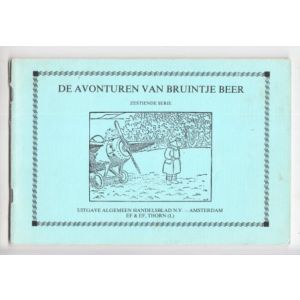 BRUINTJE BEER: ALGEMEEN HANDELSBLAD/EF & EF UITGAVEN: 16