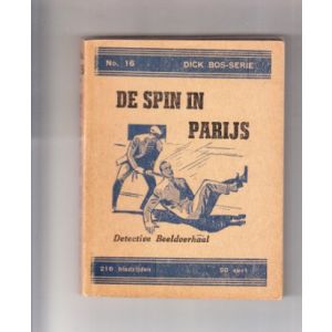 DICK BOS: TEN HAGEN 1E SERIE: 16: DE SPIN IN PARIJS