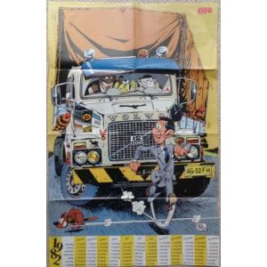 AGENT 327: SP: KALENDER POSTER 1982