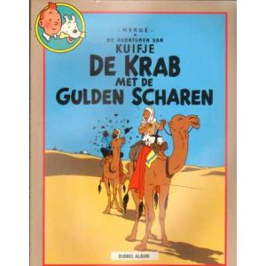 KUIFJE: DUBBELABUM: KRAB MET DE GULDEN SCHAREN + HET ZWARTE GOUD