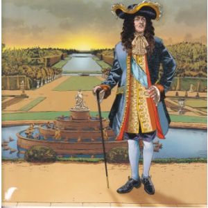 ZIJ SCHREVEN GESCHIEDENINS: LODEWIJK XIV: DEEL 02