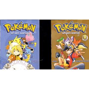 POKEMON HET GROTE AVONTUUR: DEEL 7+ 8 SET