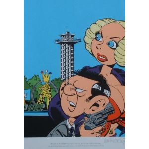 LODEWIJK, MARTIN: AGENT 327: ZEEFDRUK LEIDSE STRIPDAG
