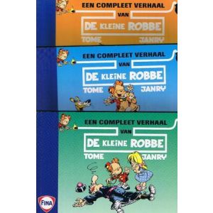 KLEINE ROBBE: SET VAN 3 RECLAME FINA