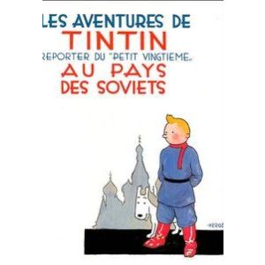 KUIFJE ZEEFDRUK: TIN TIN: AU PAYS DES SOVIETS