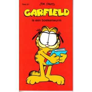 GARFIELD, KLEUR: 81: IS EEN BOEKENWURM