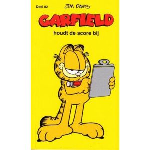 GARFIELD, KLEUR: 82: HOUDT DE SCORE BIJ
