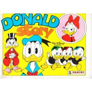 DONALD STORY: PLAATJESALBUM BIJNA COMPLEET