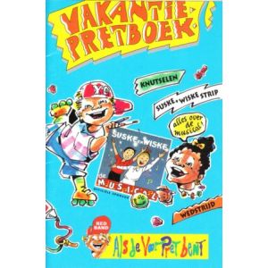 SUSKE EN WISKE: RED BAND: VAKANTIEPRETBOEK: RECLAME UITGAVE RED 