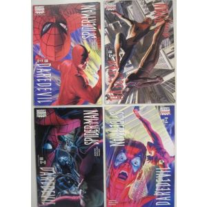 MARVEL KNIGHTS SPIDER-MAN DAREDEVIL: # 1-4: ALEX ROSS COVERS
