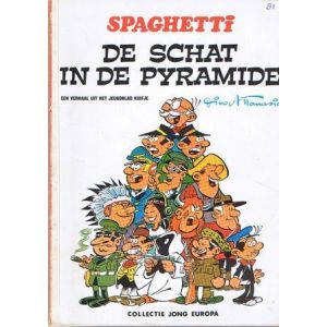 JONG EUROPA: 081: SPAGHETTI: SCHAT IN DE PYRAMIDE