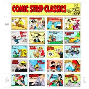 COMIC STRIP CLASSICS: POSTZEGELS USA (VEL)