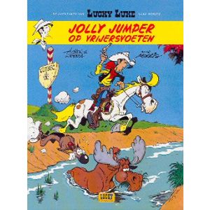 LUCKY LUKE (NIEUWE AVONTUREN): 01: JOLLY JUMPER OP VRIJERSVOETEN
