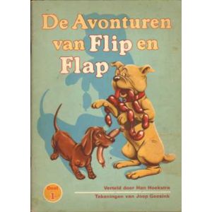 AVONTUREN VAN FLIP EN FLAP: 01: PLAATJESALBUM 1950 COMPLEET