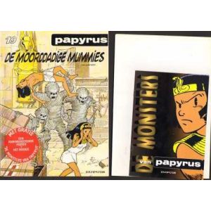 PAPYRUS: 19: DE MOORDDADIGE MUMMIES (MET BIJLAGEN)