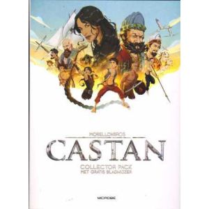 CASTAN COLLECTORS PACK: DEEL 1-4 COMPLEET (MET SLEEVE)