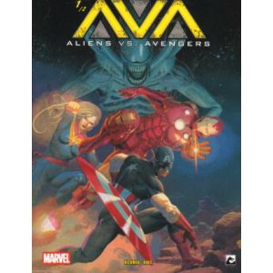 ALIENS VS AVENGERS: 01: DEEL EEN (NED. EDITIE)