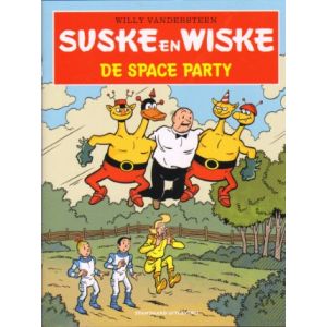 SUSKE EN WISKE IN HET KORT: DE SPACE PARTY