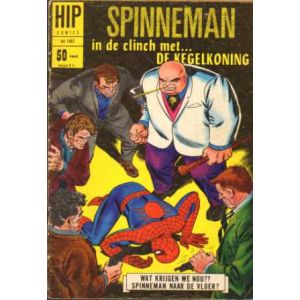 HIP COMICS: 1952: SPINNEMAN IN DE CLINCH MET DE KEGELKONING